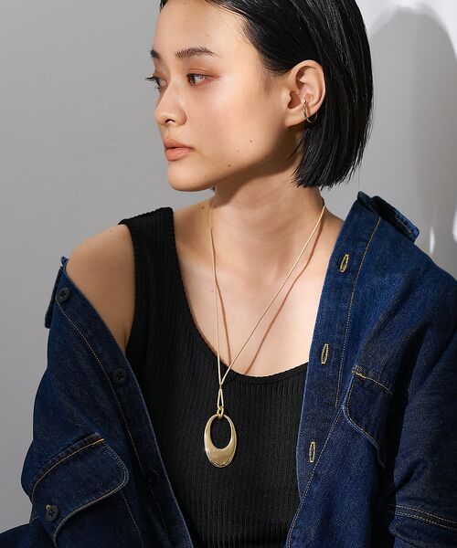 collex / コレックス ネックレス・ペンダント・チョーカー | 【dignif】【金属アレルギー対応】オーバルトップコードネックレス | 詳細11