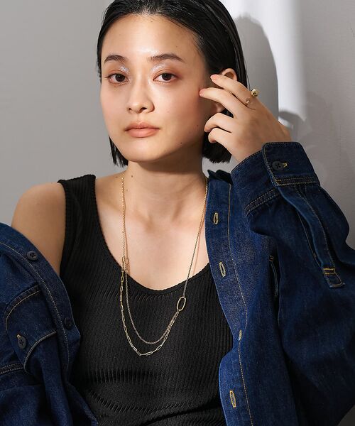 collex / コレックス ネックレス・ペンダント・チョーカー | 【dignif】【金属アレルギー対応】ミックスチェーンポイントネックレス | 詳細11