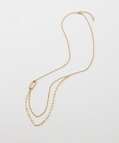 collex / コレックス ネックレス・ペンダント・チョーカー | 【dignif】【金属アレルギー対応】ミックスチェーンポイントネックレス | 詳細13