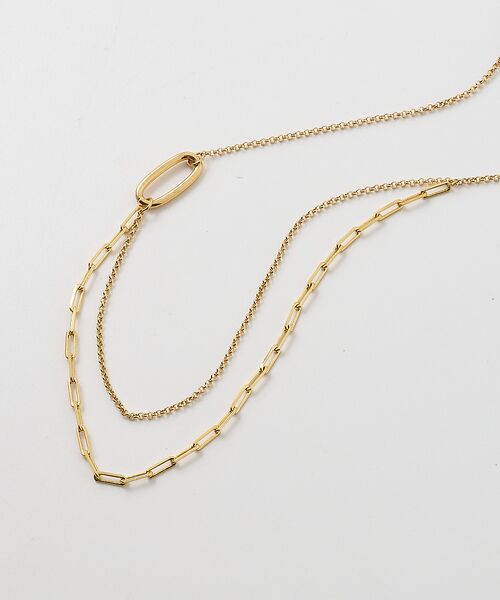 collex / コレックス ネックレス・ペンダント・チョーカー | 【dignif】【金属アレルギー対応】ミックスチェーンポイントネックレス | 詳細16