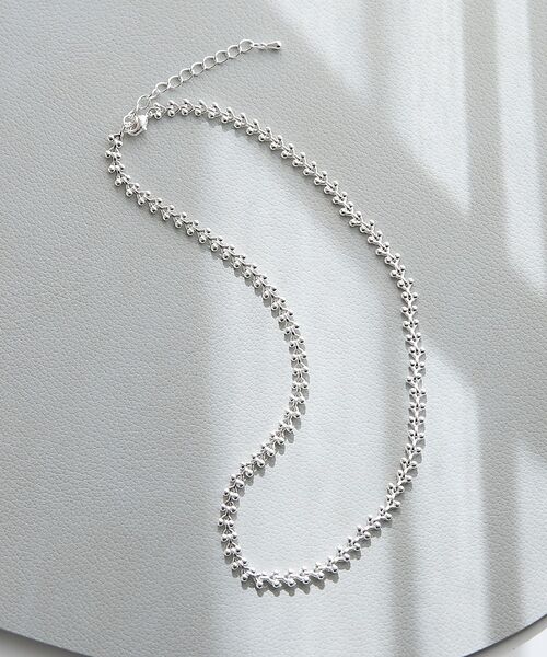 collex / コレックス ネックレス・ペンダント・チョーカー | 【dignif】【金属アレルギー対応】ロウリーブスネックレス（シルバー）