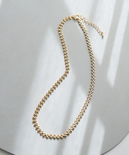 collex / コレックス ネックレス・ペンダント・チョーカー | 【dignif】【金属アレルギー対応】ロウリーブスネックレス（ゴールド）