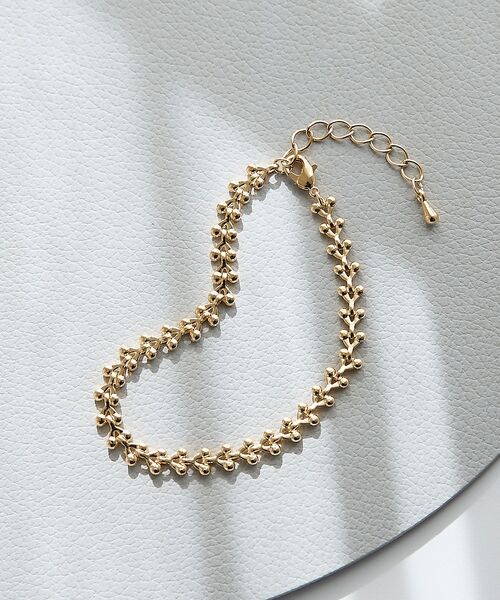 collex / コレックス ブレスレット・バングル | 【dignif】【金属アレルギー対応】ロウリーブスブレスレット（ゴールド）