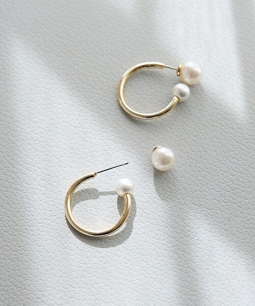 collex / コレックス ピアス・イヤリング | 【dignif】【金属アレルギー対応】ツインパールピアス | 詳細3