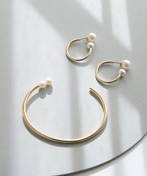 collex / コレックス ピアス・イヤリング | 【dignif】【金属アレルギー対応】ツインパールピアス | 詳細4