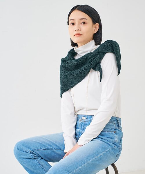 collex / コレックス マフラー・ショール・スヌード・ストール | トライアングルニットストール | 詳細6