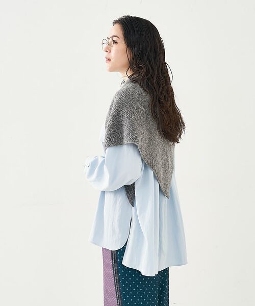 collex / コレックス マフラー・ショール・スヌード・ストール | トライアングルニットストール | 詳細12