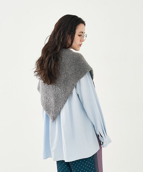 collex / コレックス マフラー・ショール・スヌード・ストール | トライアングルニットストール | 詳細13