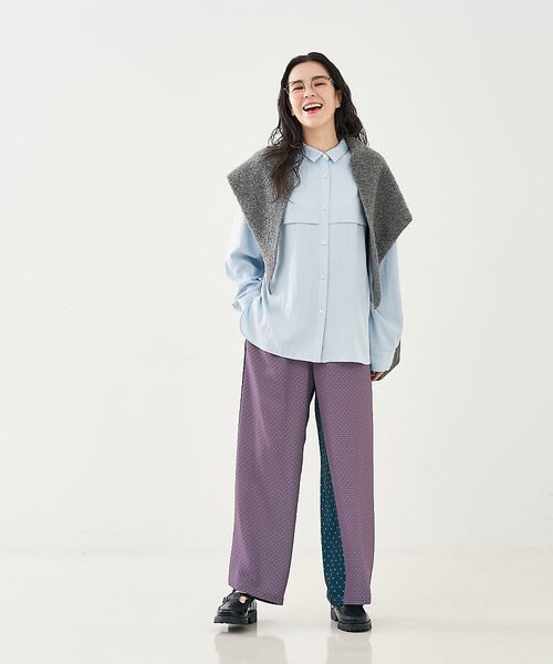 collex / コレックス マフラー・ショール・スヌード・ストール | トライアングルニットストール | 詳細15