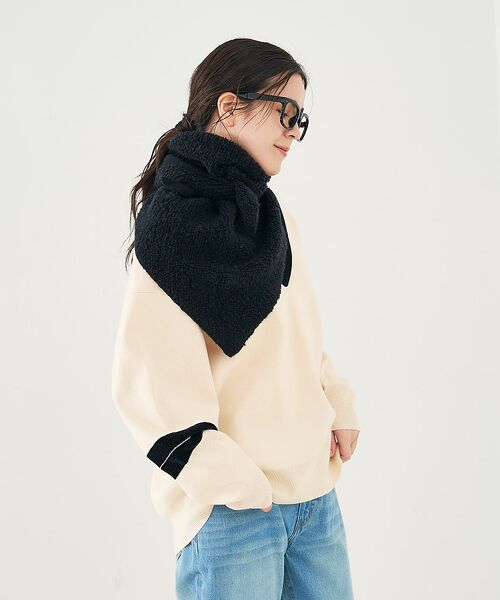 collex / コレックス マフラー・ショール・スヌード・ストール | トライアングルニットストール | 詳細19