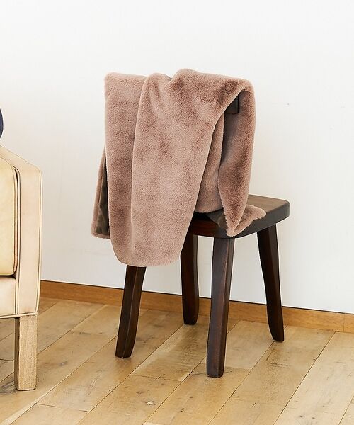 collex / コレックス インテリア・インテリア雑貨 | エコファーブランケット 100×140㎝（ベージュ）