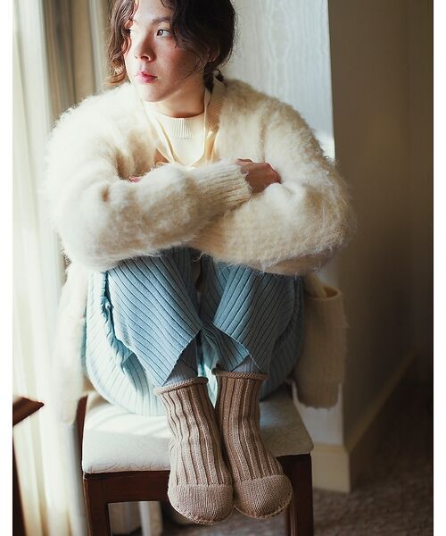 collex / コレックス BOOK | 【Setsuko Todoroki × collex】Room Mocs（ルーム（ダークベージュ）