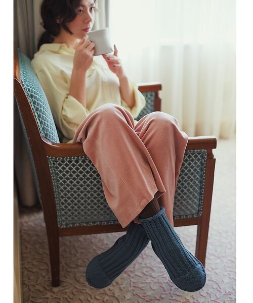 collex / コレックス BOOK | 【Setsuko Todoroki × collex】Room Mocs（ルーム（ブルーグレー）