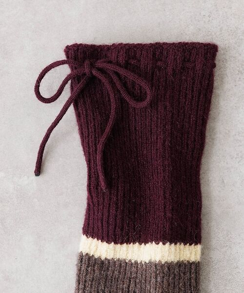 collex / コレックス ソックス | 【Setsuko Todoroki ×collex】　Long Leg Warm | 詳細12