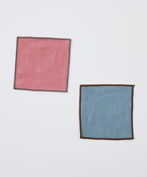 collex / コレックス キッチンツール | 【新色】麻 リネンコースター 正方形 10×10cm | 詳細4