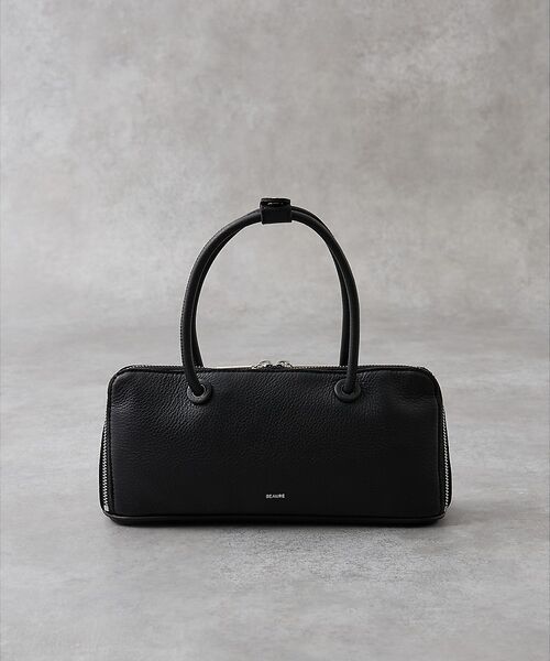 collex / コレックス ショルダーバッグ | 【WEB限定】【Beau're/ヴュレ】横長ブガッティ型2WAY ショルダーバッ（ブラック）