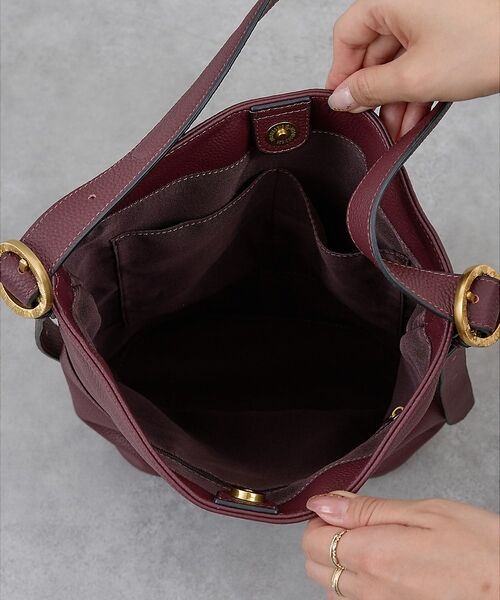 collex / コレックス ショルダーバッグ | 【WEB限定】【Beau're/ヴュレ】Design Buckle Bucket | 詳細20