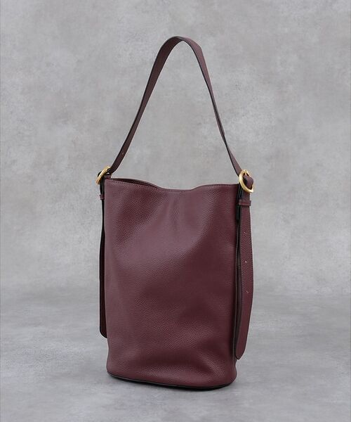 collex / コレックス ショルダーバッグ | 【WEB限定】【Beau're/ヴュレ】Design Buckle Bucket（ボルドー）