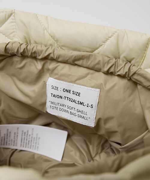 collex / コレックス トートバッグ | 【WEB限定】【TAION】 ミリタリー ダウントートバッグS | 詳細13