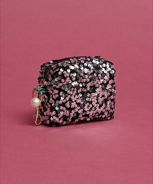 collex / コレックス ポーチ | 【WEB限定】スパンコールミニポーチ（シルバー）