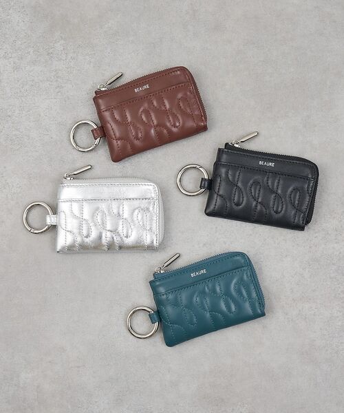 collex / コレックス 財布・コインケース・マネークリップ | 【WEB限定】【Beau're/ヴュレ】キルティング レザーフラグメントケース | 詳細1