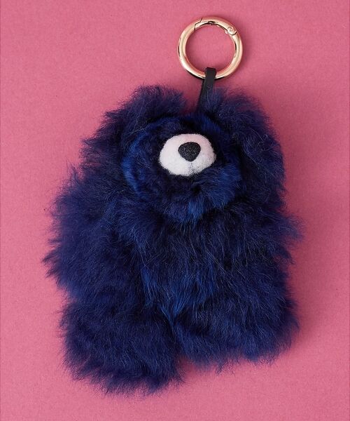 collex / コレックス キーホルダー・ストラップ | 【WEB限定】【COSY/コージー】ベアー バッグチャーム キーリング（ネイビー）