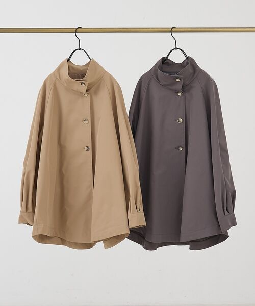 collex / コレックス ブルゾン | ハイネックフレアーコート | 詳細1