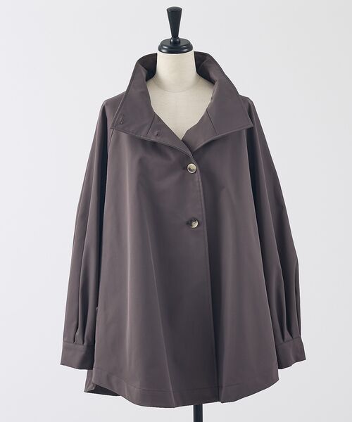 collex / コレックス ブルゾン | ハイネックフレアーコート | 詳細15