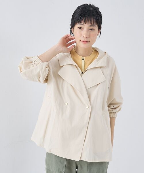 collex / コレックス ブルゾン | レイヤード風ジップアップコート | 詳細10