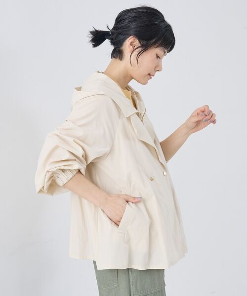 collex / コレックス ブルゾン | レイヤード風ジップアップコート | 詳細11