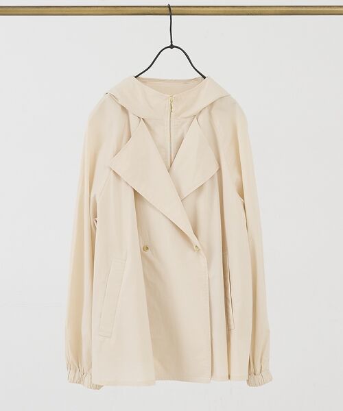 collex / コレックス ブルゾン | レイヤード風ジップアップコート | 詳細14