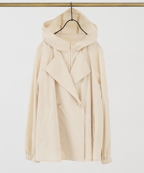 collex / コレックス ブルゾン | レイヤード風ジップアップコート | 詳細15