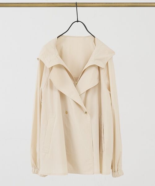 collex / コレックス ブルゾン | レイヤード風ジップアップコート | 詳細16