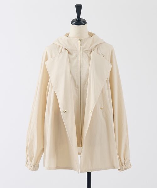 collex / コレックス ブルゾン | レイヤード風ジップアップコート | 詳細17