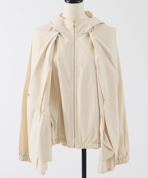 collex / コレックス ブルゾン | レイヤード風ジップアップコート | 詳細18