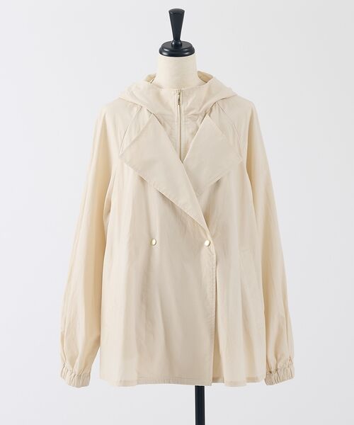 collex / コレックス ブルゾン | レイヤード風ジップアップコート | 詳細19