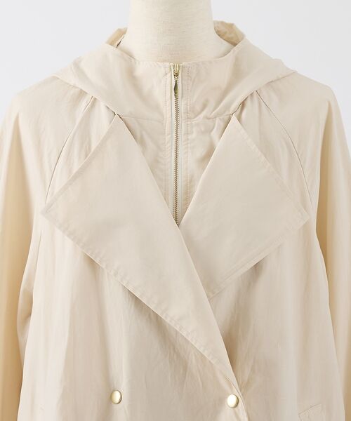 collex / コレックス ブルゾン | レイヤード風ジップアップコート | 詳細22