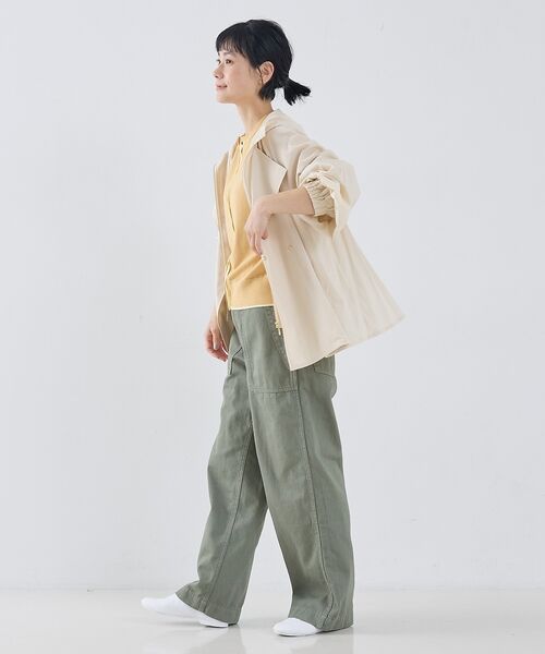 collex / コレックス ブルゾン | レイヤード風ジップアップコート | 詳細3