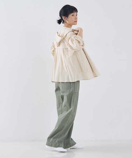 collex / コレックス ブルゾン | レイヤード風ジップアップコート | 詳細5