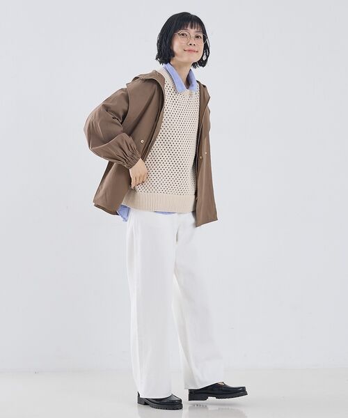 collex / コレックス ブルゾン | レイヤード風ジップアップコート | 詳細27