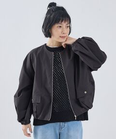 collex / コレックス ブルゾン | 2WAYボリュームスリーブジップアップブルゾン