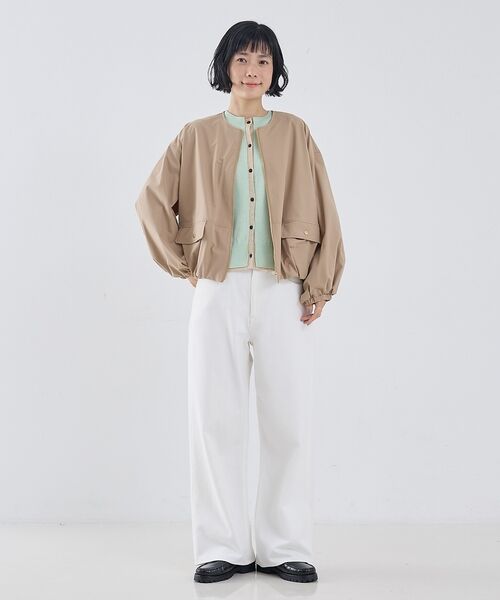 collex / コレックス ブルゾン | 2WAYボリュームスリーブジップアップブルゾン | 詳細1