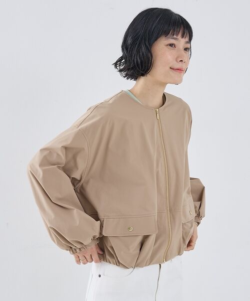 collex / コレックス ブルゾン | 2WAYボリュームスリーブジップアップブルゾン | 詳細11