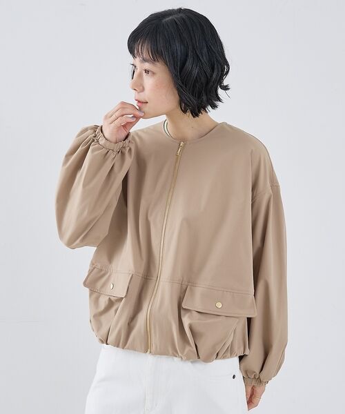 collex / コレックス ブルゾン | 2WAYボリュームスリーブジップアップブルゾン | 詳細12