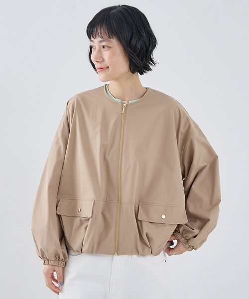 collex / コレックス ブルゾン | 2WAYボリュームスリーブジップアップブルゾン | 詳細13