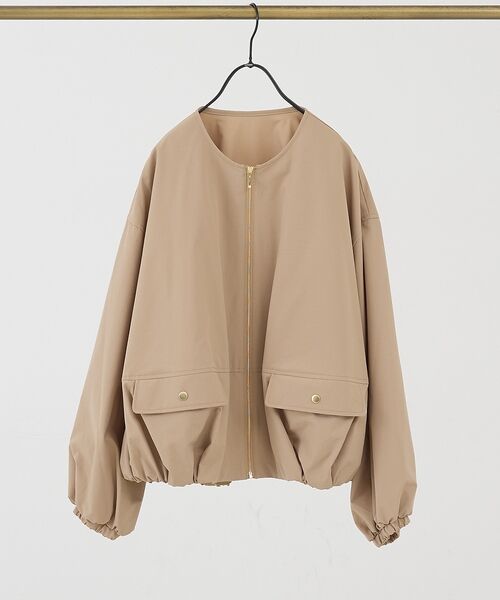 collex / コレックス ブルゾン | 2WAYボリュームスリーブジップアップブルゾン | 詳細16