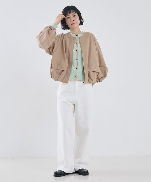 collex / コレックス ブルゾン | 2WAYボリュームスリーブジップアップブルゾン | 詳細2
