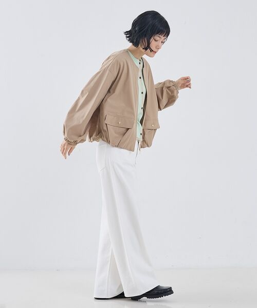 collex / コレックス ブルゾン | 2WAYボリュームスリーブジップアップブルゾン | 詳細3