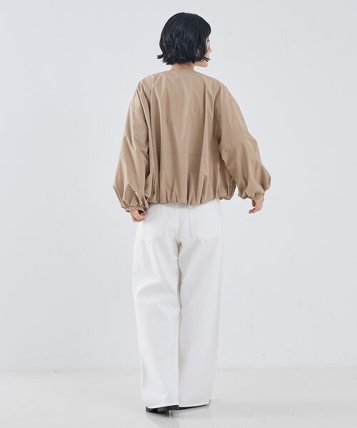 collex / コレックス ブルゾン | 2WAYボリュームスリーブジップアップブルゾン | 詳細5