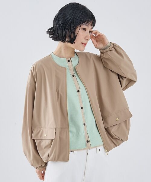 collex / コレックス ブルゾン | 2WAYボリュームスリーブジップアップブルゾン | 詳細8